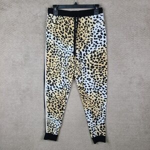 Sofia Intimates Pants Womens Small Leopard Print Sleepwear Jogger‎ Modal Stretch